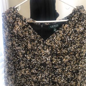Ralph Lauren floral print dress (New)